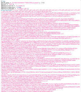 Sample of hacked file, native.php, in Akismet plugin